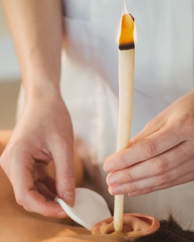 THE TREATMENTS. Ear candling Cropped